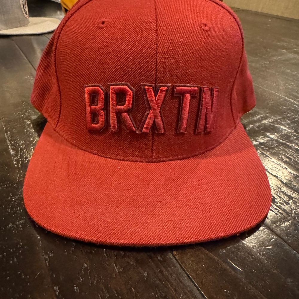 Brixton Red Snapback Hat